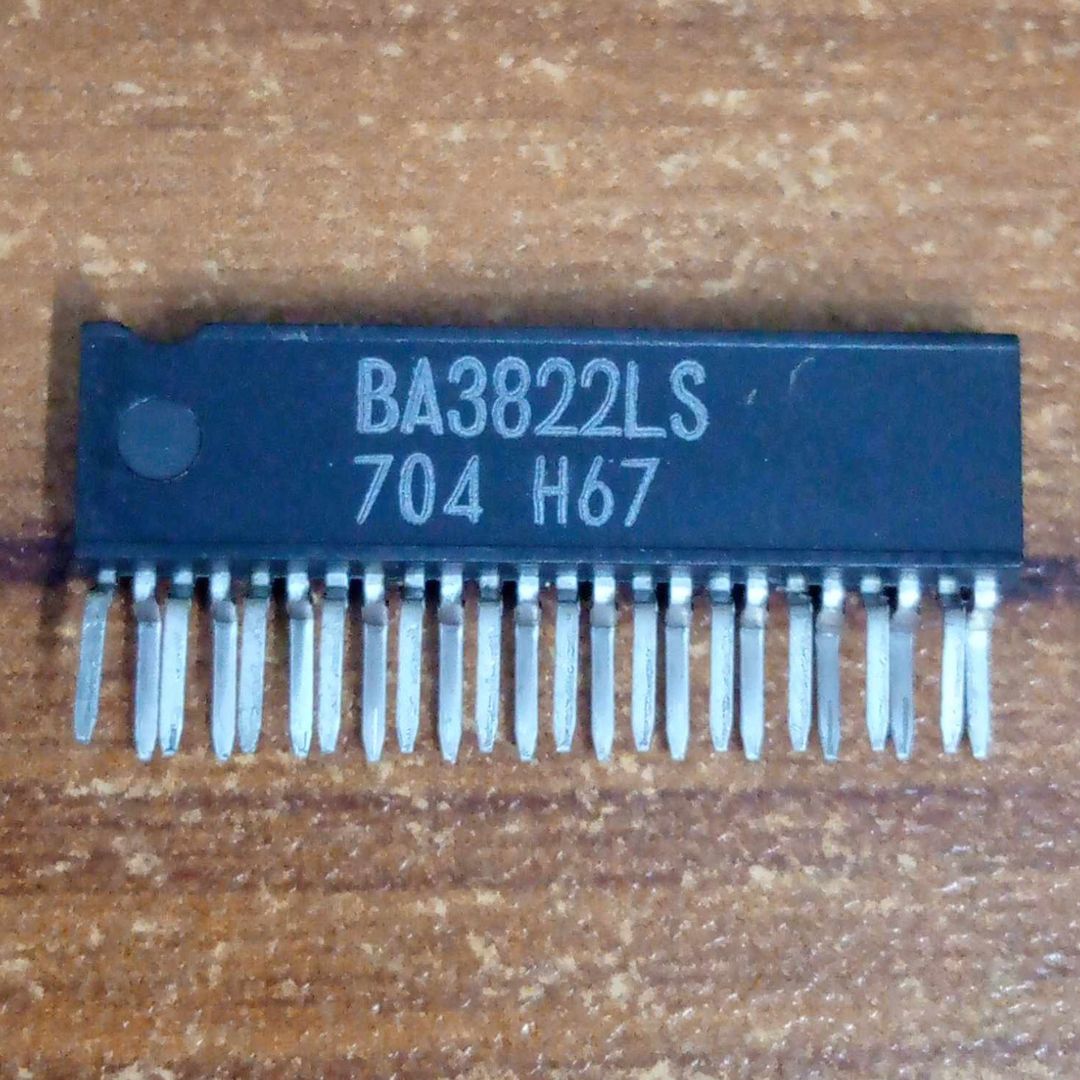 Picture of BA3822 BA3822LS BA3822L BA-3822 3822 SQL-24 IC 24Pin Leads 5-Channel Stereo Graphic Equalizer IC Home Entertainment & Audio Power Amplifiers 