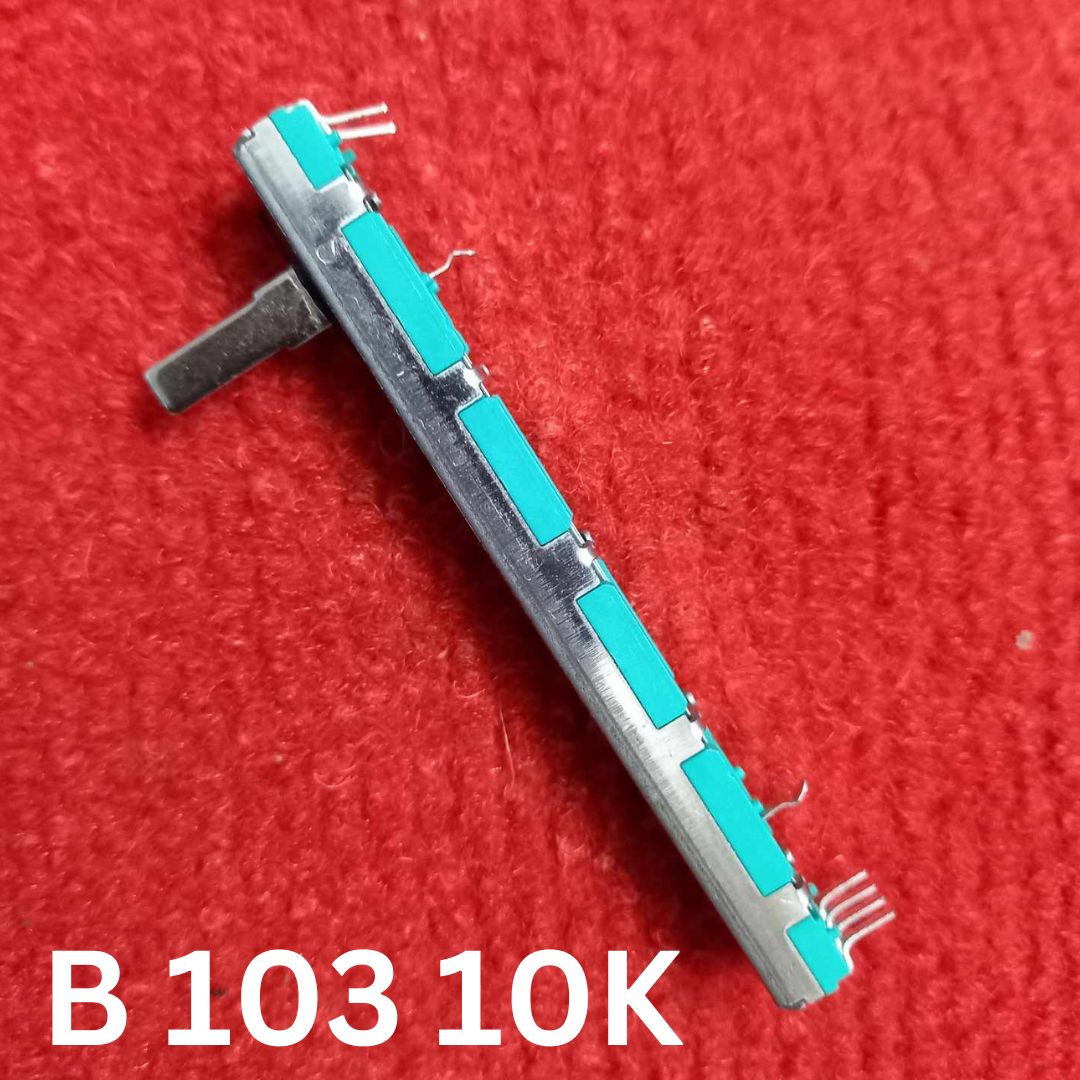 Picture of Slide Volume 103 10K Slider Volume Type B10K Straight Slide Fader Potentiometer