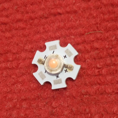 Picture of 5Pcs- 20mm White PCB WARM WHITE 3 Watt 3.7V Ultra Bright Warm White Color 3W LED SMD Chip 3V 3.7V Metal Plate 20mm Aluminum Heat Sink Base PCB Light Bulbs