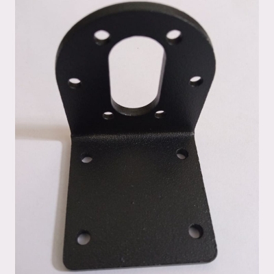 Picture of 37GB 48mm Servo Bracket Metal L Type Shaped 41x40x48mm Beam Steering Servo Gear Brackets L-Type For DC Gear Servo Motor CNC 3D Printer Robot Wheels Car