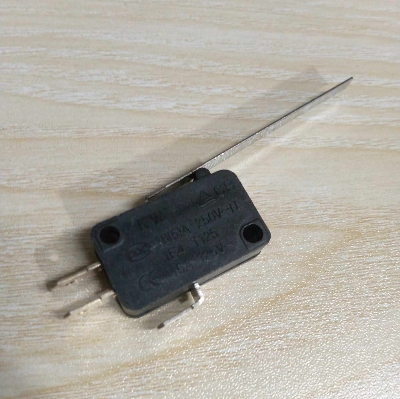 Picture of 2Pcs- 50mm HANDLE 16A Limit Switch 3 Pin 16A 250VAC SPDT 3 Pin 50mm Long Straight Hinge Lever Arm Limit Switch Micro Limit Switch Momentary Push Switch For CNC 3D Printers