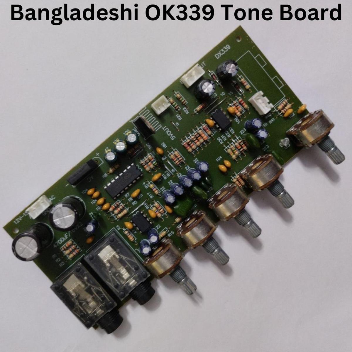 Picture of BANGLADESHI PT2399 OK339 Amplifier Circuit OK339 Digital Karaoke Amplifier DC 12-15V 3A Dual Power Low Noise Filter Circuit Module HiFi Audio Module