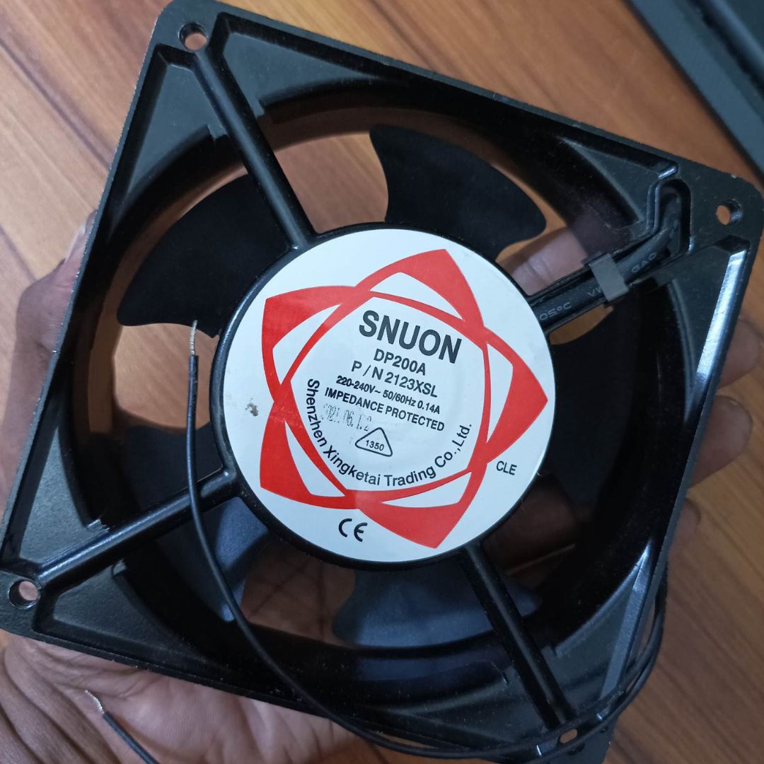 Picture of 5 Inch AC Cooling Fan Metal Body Rotary Fan AC 220V 24W 0.15Amp Mini Fan 5" InchÂ AC Cooling Fan 5 Inch For CoolingÂ  - Hand Fan