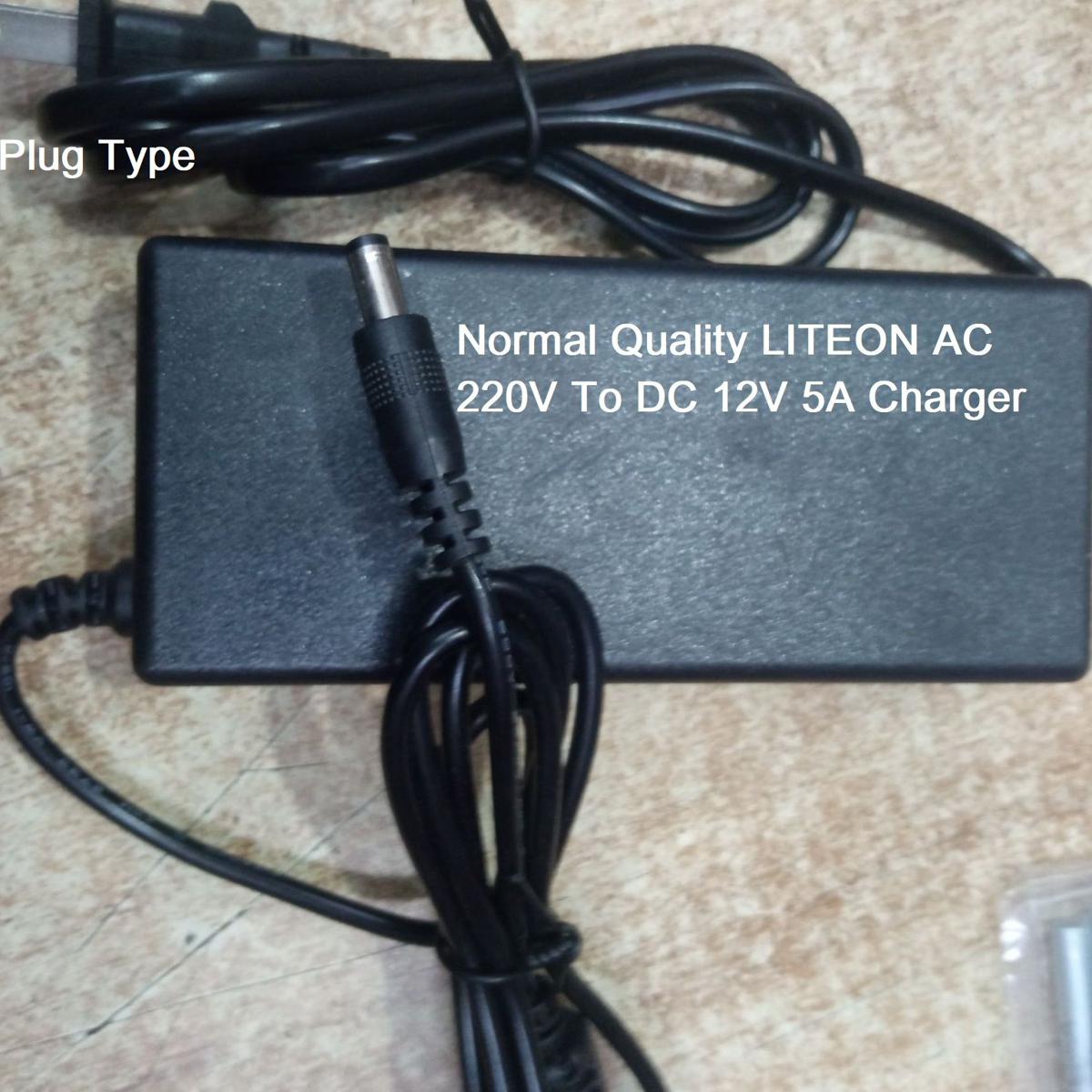 Picture of 12V 5A Power Adapters NORMAL QUALITY AC 220V To DC 12V 5A Charger Adapters Power Supply For DC Motor Water Pump 12V Power Supply 