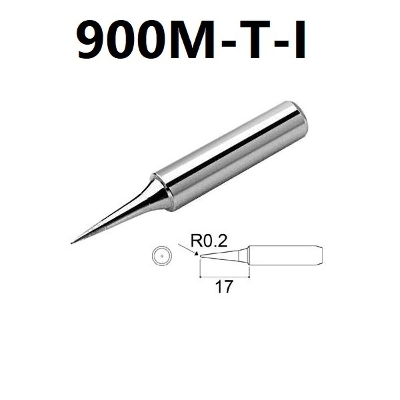 Picture of SILVER Color 900M-T-I Soldering Tip Bit Leads Free Soldering Iron Bits Replacement Pencil Soldering Solder Iron Tip For Soldering Iron & Station Tools Tip