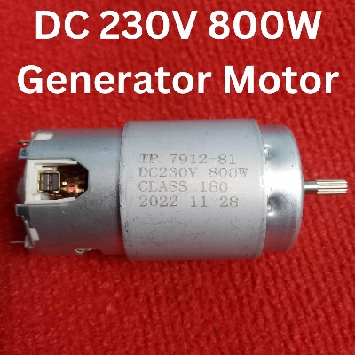 Picture of 800W Generator Motor TP 7912-81 800W DC 220V 230V Class 180 Dynamo Generator Motor With D25XB80 25A Bridge Rectifier 220V DC Generator Motor 800W For Mini Fans LED Lights Use 775 Motor