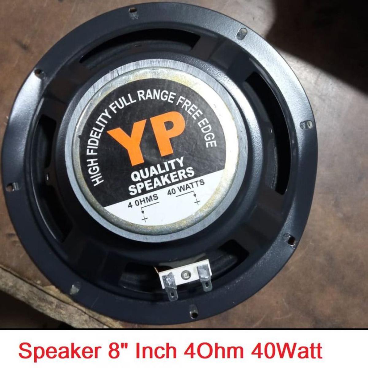 Picture of YP-8 Multimedia 8 INCH 4 Ohm 40W Speaker 8″ Inch 4 Ohm Audio Amplifier 40W Speaker 200mm Audio Speaker 8 Inch Subwoofer Speaker Amplifier Speaker For Sound Box Home Theater Amplifier