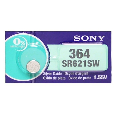 Picture of 364 L621F 1.55V Battery L621F Watch Battery 364 Battery Button Cell L621F Battery 1.55V L621F Coin Cell Battery For Watch