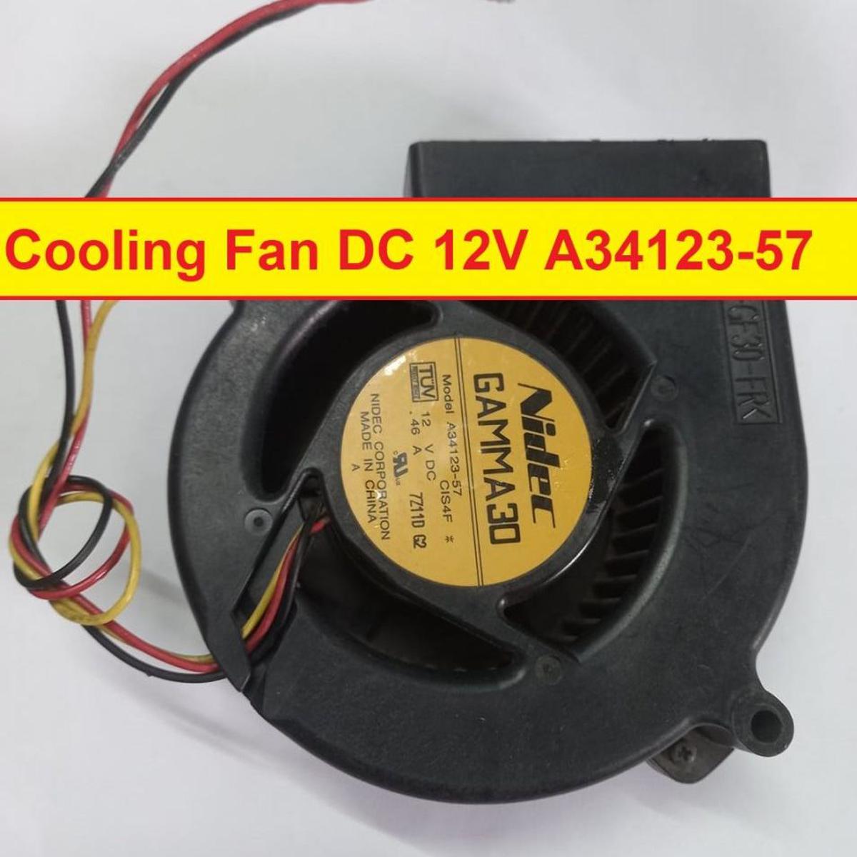 Picture of GAMMA30 BLOWER FAN 12V Cooling Fan 10033 0.46A 12V Blower Fan 100x33mm Low Noise Brushless Exhaust Fan With Short Cable 12V Mini Fans For 3D Printer CNC Machine Fans
