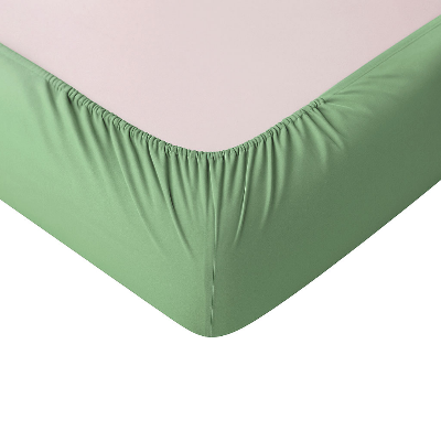 Allora Cotton Fitted Bed Sheet – Deep Green ALLORA BDonline shop bangladeshothoba.com