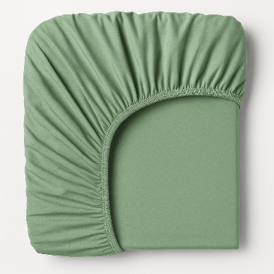 Allora Cotton Fitted Bed Sheet – Deep Green ALLORA BDonline shop bangladeshothoba.com