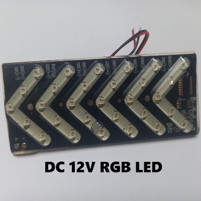 Picture of NEXT DOT RGB Party LED DC 12V Multicolor Plastic RGB Color Changing LED Light DOT Next LED Size 100x45mm LED Light Bulbs For Indoor Outdoor Home Office Restaurants Hotel