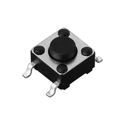 Picture of 10Pcs- SMD 4Pin TACTILE Switch Push Button Switch 4 Pin 6x6x5mm On Off PCB SMD Touch Switch Momentary Push Button Reset Switch Push Switch Tactile Push Button