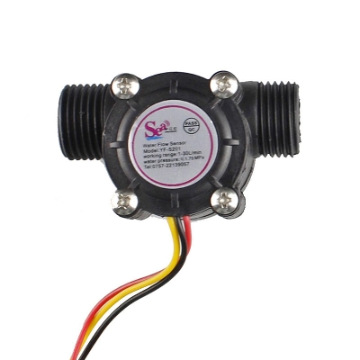 Picture of G1/2″ Water Flow Sensor Water Flow Micro-Hydro Generator DC 5V 12V 24V Water Turbine G1/2″ Inch Water Flow Sensor Switch High Precision Flow Meter Liquid Automatic Water Dispenser