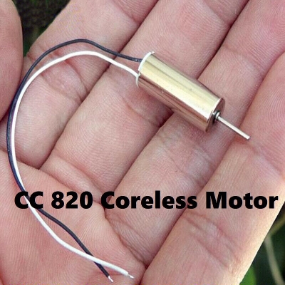 Picture of 820 Motor 820 455000RPM DC 3.7V 8x20mm Magnetic Micro Motor For 55mm 75mm Mini Fans