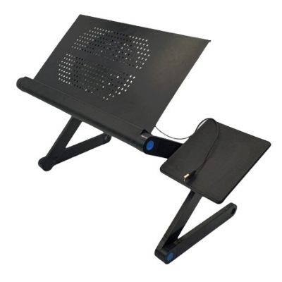 Picture of Metal Body T9 Laptop Stand Portable T9 Multifunctional Laptop Stand Table Foldable T9 Multifunctional Folding Laptop Table