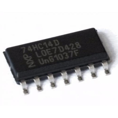 Picture of SMD 74HC14D IC 7414 74HC14 74LS14 IC Dual In Package SMD 14 Pin Leads IC
