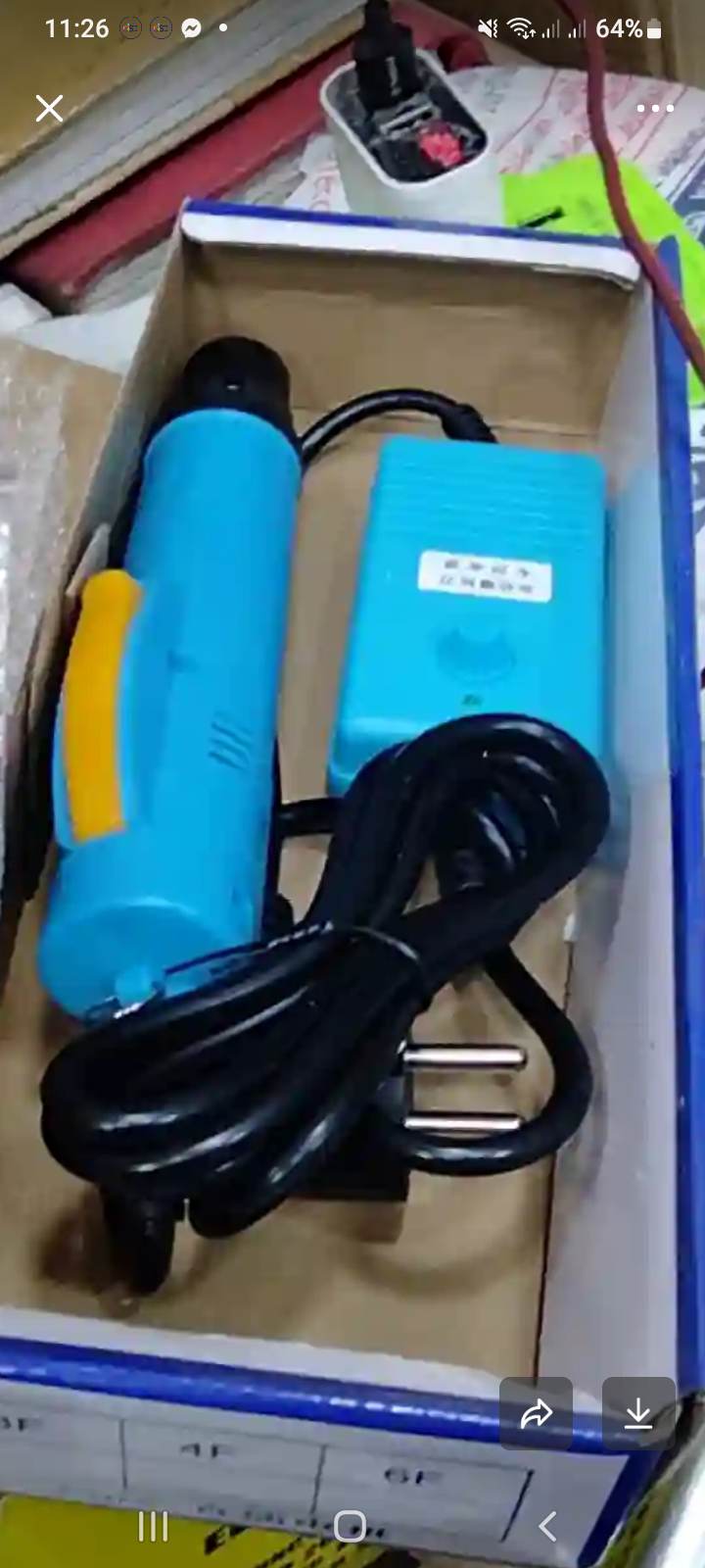 Picture of 220V Electric Screwdriver AC 220V Power Adjustable Speed High Torque With Heavy Speed Gear Motor Suit Multi Function Electric Drill Power Tools