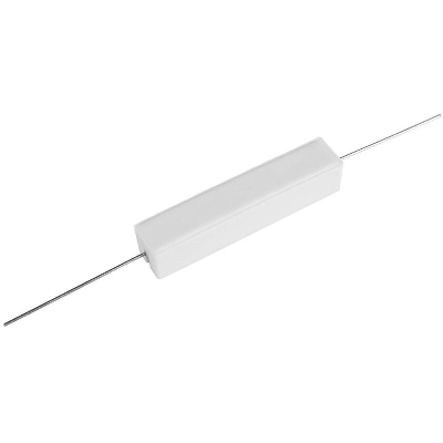 Picture of 2Pcs- 10Watt 150 Ohm Resistor WIREWOUND 150 Ohm 10W Resistor Ceramic Cement Wirewound Resistor 150 Ohm 10 Watt Wire Wound Fixed Cement Resistor 5% Tolerance 2 Pin Leads