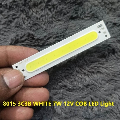 Picture of 8015 3C3B WHITE 7W 12V Size 80×15mm 12V COB SMD LED Light Chip 7W White COB LED Light 12V COB LED Light 7W COB Light COB LED Chip 12V COB LED Chip 7W Light Bulbs