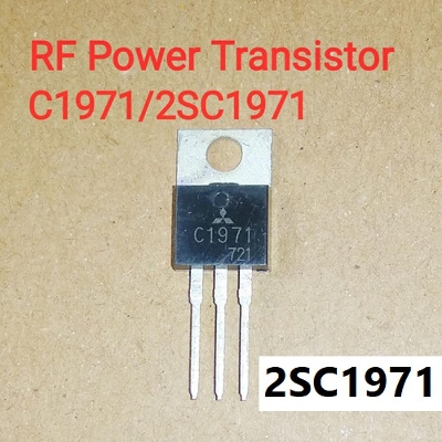 Picture of 2SC1971 Transistor 2S1971 IC C1971 Transistor NPN Power Transistor 3 Pin Leads Transistors