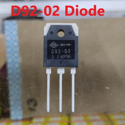 Picture of D92-02 Diode D9202 Diode 200V 20A TO-3P Leads 9202 Diode Switching Power Supply Transistor MOSFET
