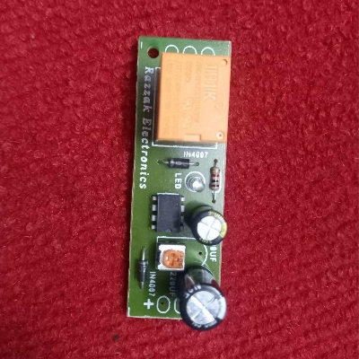 Picture of 10Pcs- 12V De-lay Timer Circuit Switches DC 12v 5 Minutes Fixed NE555 Del-ay Timer Relay Switch Circuit Use For Stabilizer IPS UPS Electronic Components