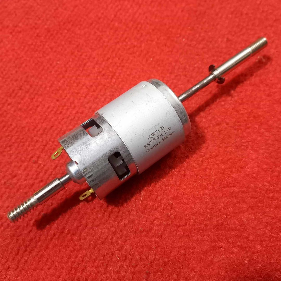 Picture of 775 Motor 10000RPM DC12V Long 80mm Shaft Big