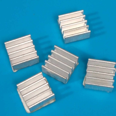 Picture of 5Pcs - Aluminum Heat Sink 9x9x5mm Heatsink Module For LED IC UPS IPS MOSFET Transistor Semiconductor Devices IC