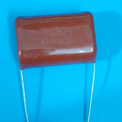 Picture of 2Pcs - METALLIZED 475K 400V Metallized 4.7uf Capacitor Polypropylene 400V Capacitor Mylar 4700nF Polyester Film Capacitors 2 Pin Leads 475K Metallized Capacitor