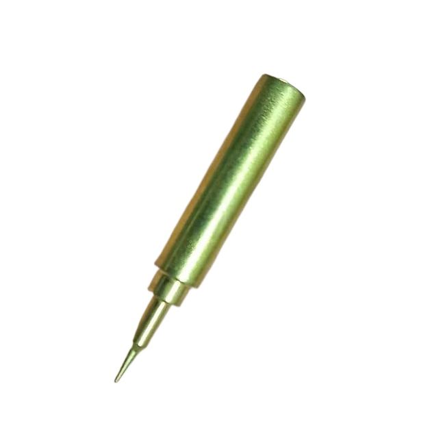 Picture of Gold Color 900M-T-I Soldering Bit Lead Free Soldering Iron Bit Soldering Solder Iron Bit For Soldering Station 900M-T-I Soldering Iron Tip Shape-I 900M I Iron Bit 25W 40W 60W Soldering Iron Bit