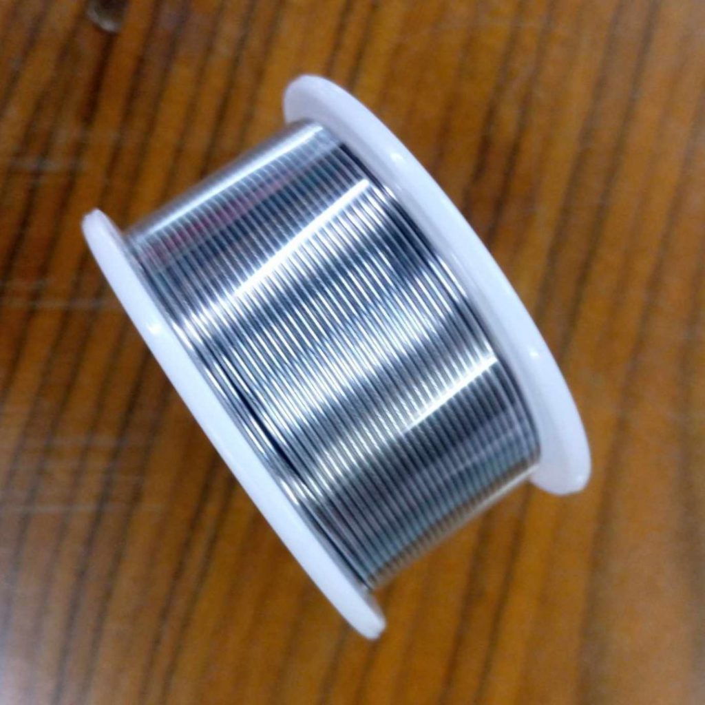 Picture of 100% Original MK 100gm 0.8mm Soldering Lead 100gm Soldering Rang 100gm Tatal Iron Lead Soldering Wire 100gm Lead Cables Solder Wire For Mobile Repairing Soldering Tools DIY