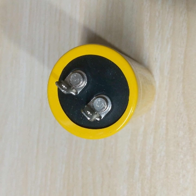 Picture of KOREA TECH High Quality 3.5uF 50Hz 60Hz 0.25A 450VAC Capacitor ORIGINAL 3.5uF Celling Fan Capacitor 2 Pin Leads 3.5uF Capacitor 3.5uF Fan Capacitor