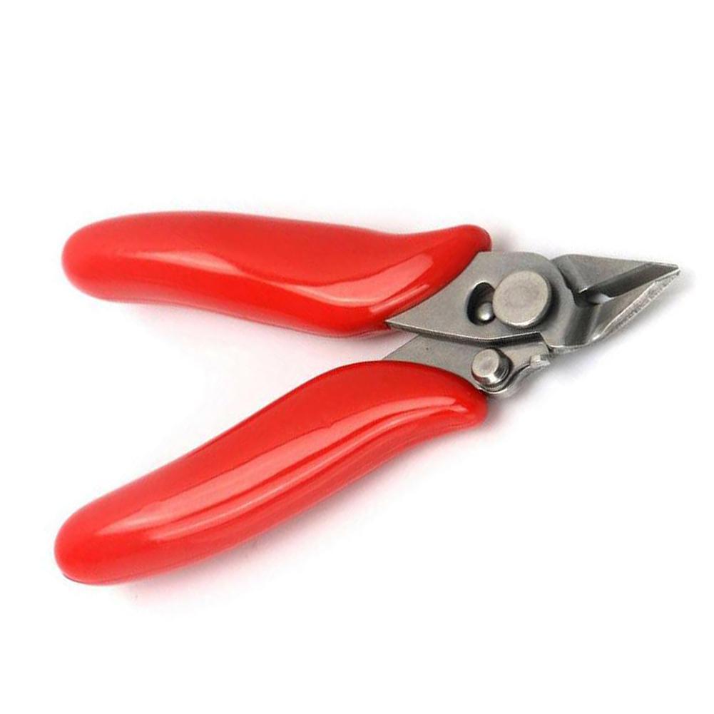 Picture of Mini 3.5 Inch Wire Cable Cutters Cutting Side Snips Pliers Tools Lock Nipper with Flush Hand Diagonal Mini Pliers Small Soft Cutting Electronic Pliers Wire Cutters 3.5 Inch Mini Cutting Pliers Tools
