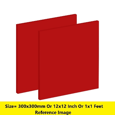 Picture of RED 4mm Acrylic Sheet 4mm Red Plastic Sheet 4mm Thick Acrylic Sheets Cutting Size 300x300mm Or 12×12 Inch Or 1×1 Feet 12 Inch Acrylic Sheet Red Perspex Acrylic Sheet 4mm Red Acrylic Plexiglass