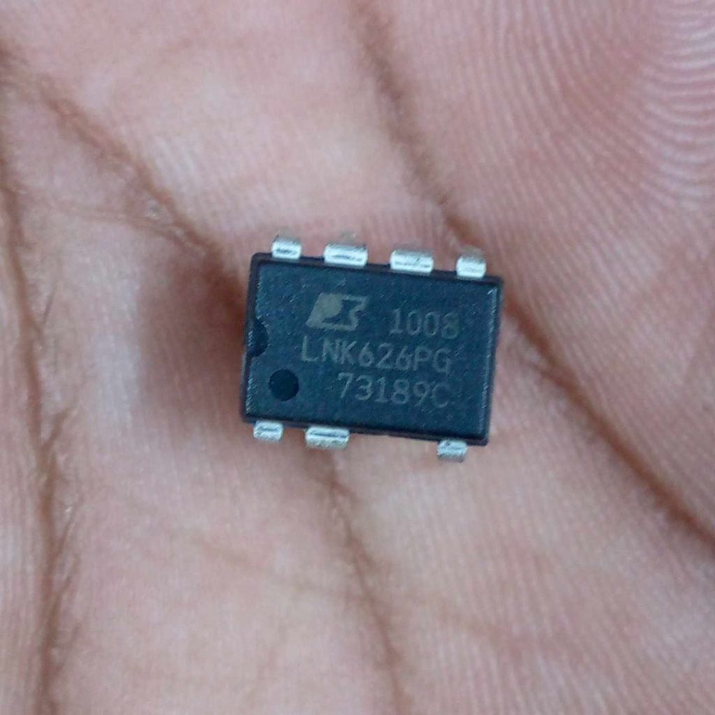 Picture of LNK626PG AC DC Converter IC LNK626PG Power IC For Welding Machine Power Supply LNK626PG Off Line Switching IC 7 Pin Leads LNK626 IC