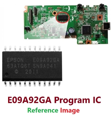 Picture of Printer Driver IC E09A92GA Program IC Driver SOP-24 Leads E09A92GA TSSOP24 Chip IC Program IC Driver Chip E09A92GA IC Integrated Circuit E09A92 Driver IC