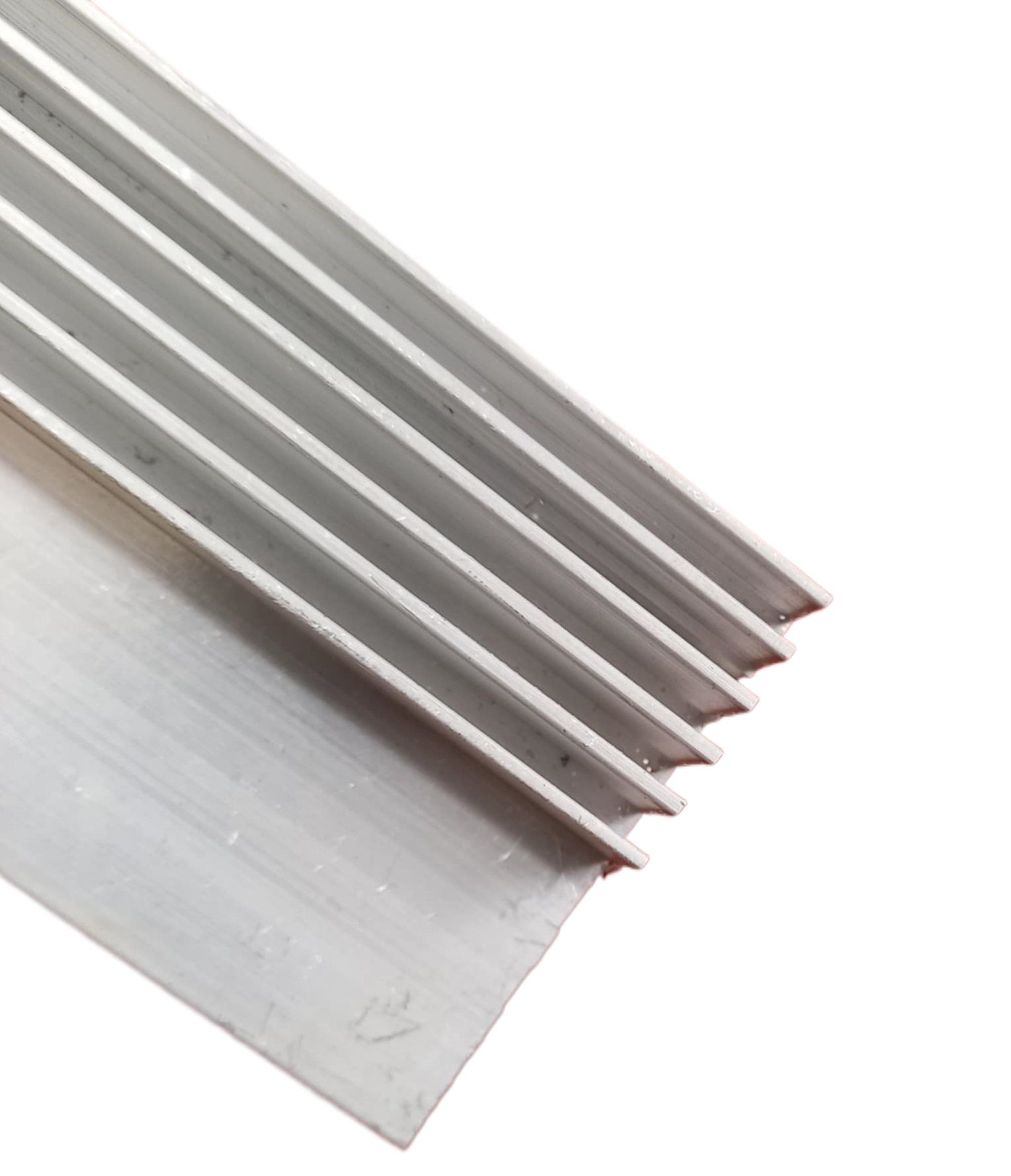 Picture of Long 2 Inch DOUBLE Side Finned Aluminum Heatsink 2 Inch Aluminium Heatsink Cooling Radiator 2×2.3×1.1 Inch Aluminium Heat Sink Tools Sets Silver Tone Aluminum Heat Sink For Inverter Transistor IC 2 Inch Heatsink