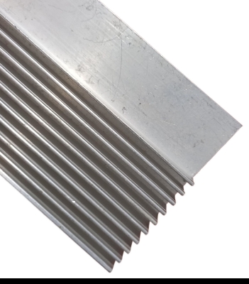 Picture of Long 7 Inch REDOUBLE Side Finned Aluminum Heatsink 7 Inch Aluminium Heatsink Cooling Radiator 7×3.5×1.1 Inch Aluminium Heat Sink Tools Sets Silver Tone Aluminum Heat Sink For Inverter Transistor IC 7 Inch Heatsink