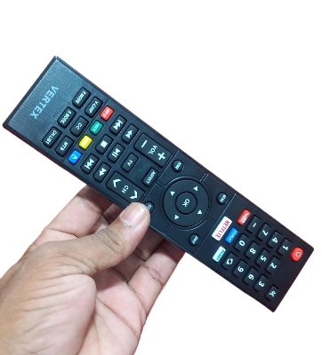 Picture of VERTEX TV Remote Controller VERTEX Remote Control TV Remote Smart LCD TV Remote For LED TV Remote NETFLIX YouTube Amazon