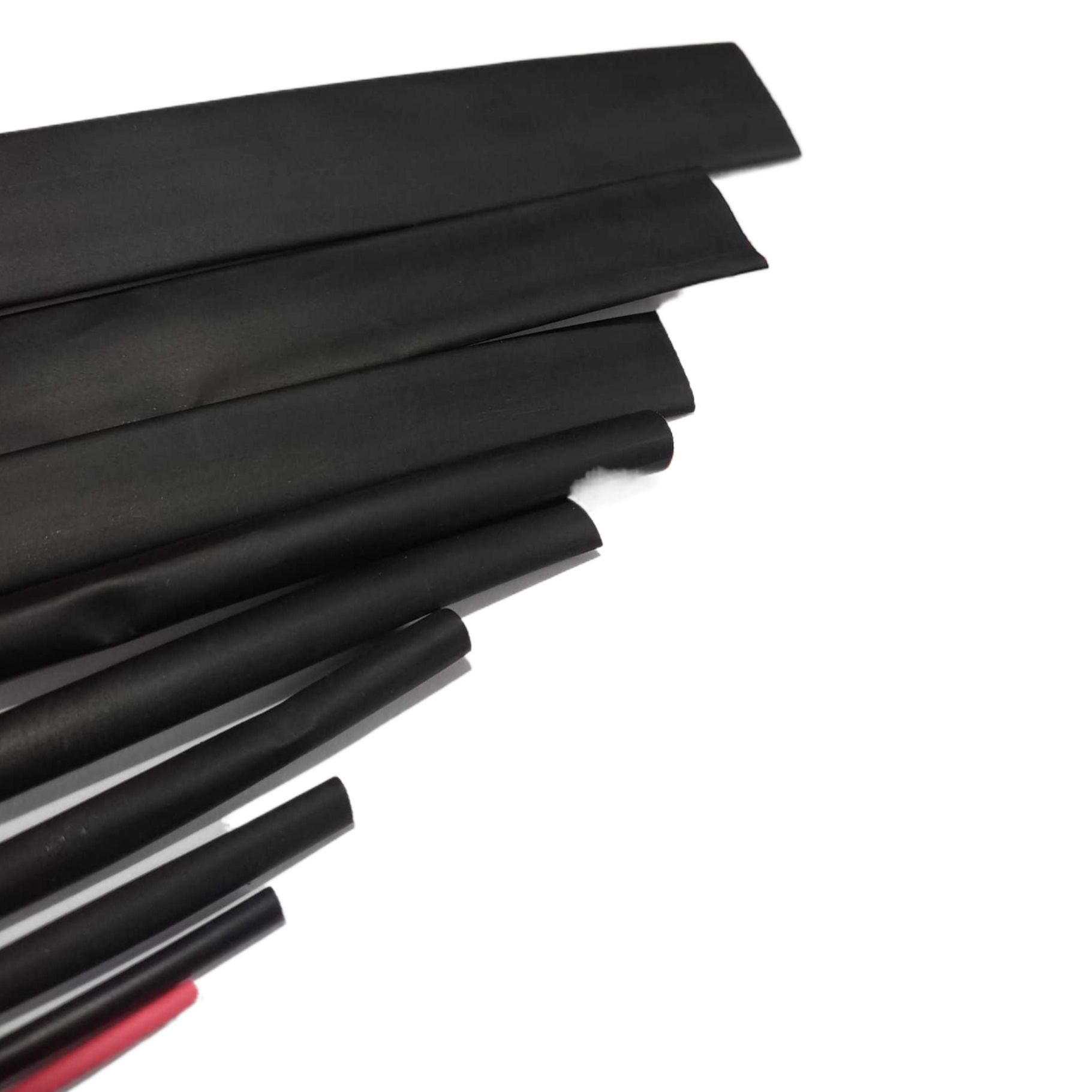 Picture of Multi Size Heat Shrink-(1/2/3/4/5/6/8/10/12mm) 1x9 Gauge (Per Size 1 Guage) Heat Shrink Tubing Electrical Connection Wire Cables Wrap Waterproof 9 Gauge Shrinkage Sleeve Kit Heat Shrink Tubes