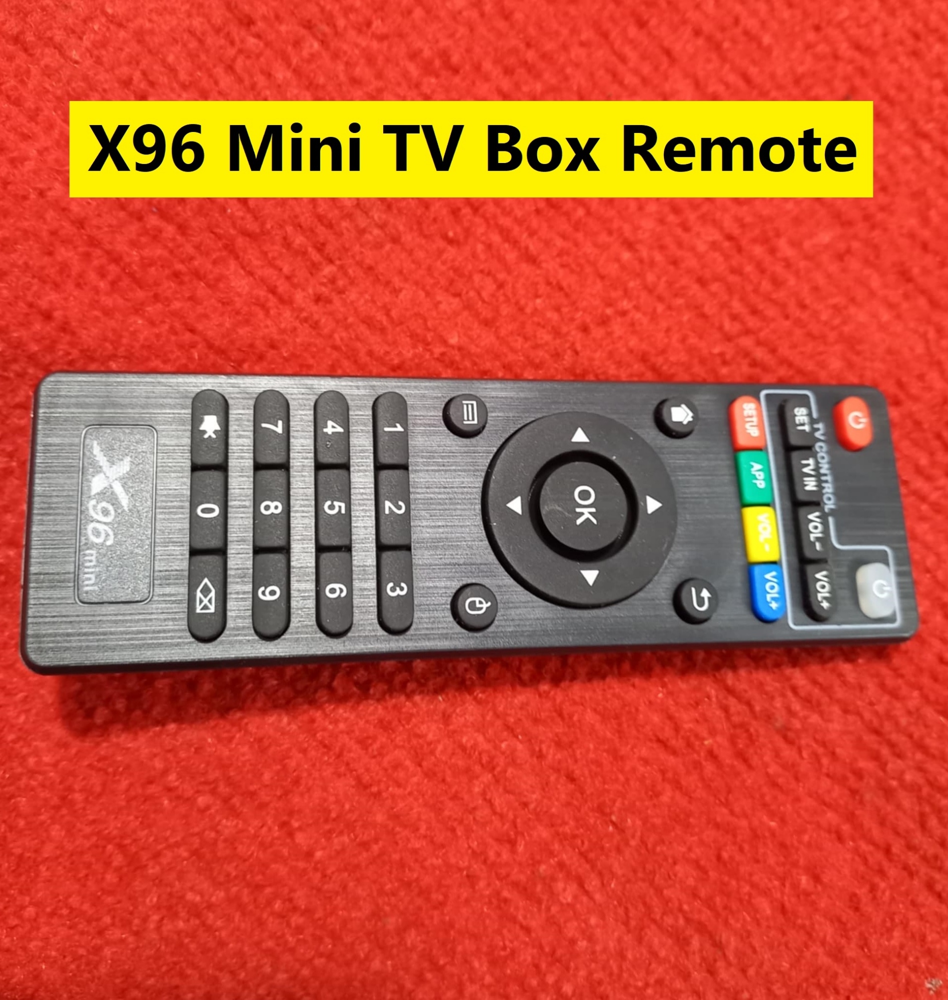 Picture of Mini X96 TV Box  Remote X96 Mini Remote Control X96 Mini TV Box Remote For 4K Android Smart TV Box MXQ MXQ PRO MXQ-4K M8S M8N T95 T95M T95N T95X X96 X96mini H96 H96