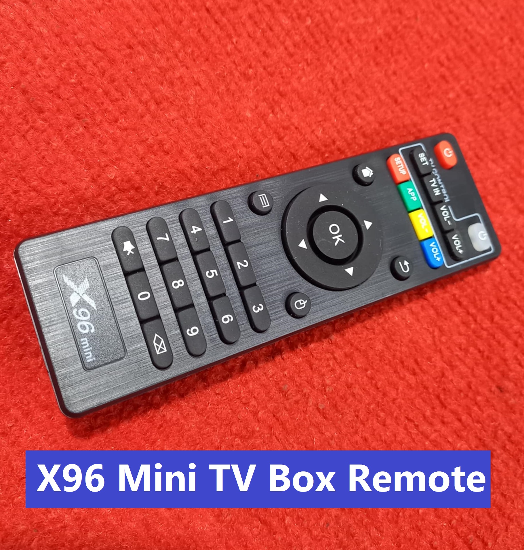 Picture of Mini X96 TV Box  Remote X96 Mini Remote Control X96 Mini TV Box Remote For 4K Android Smart TV Box MXQ MXQ PRO MXQ-4K M8S M8N T95 T95M T95N T95X X96 X96mini H96 H96