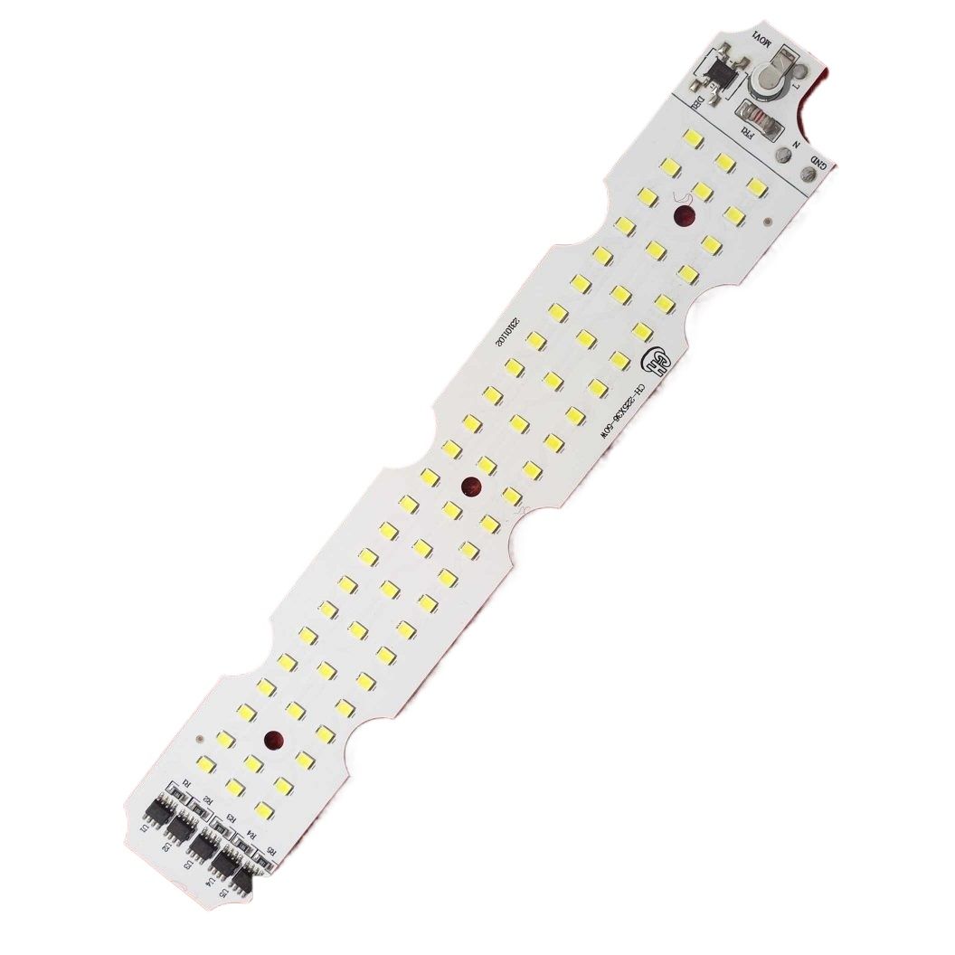 Picture of CH50W WHITE Light 50W AC LED Light Bulbs 220V LED Light 50W White LED Light Bulbs Direct 50W LED Light 225x36mm 64Pcs SMD LED 220V White LED Light 50W Plate
