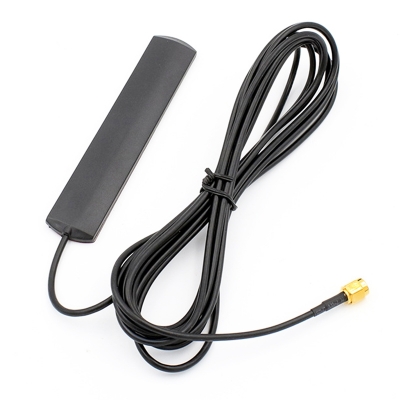 Picture of SMA Flat Blade Antenna Frequency 915MHz With 3M Cables With Adhesive Sticker Mount Patch Antenna