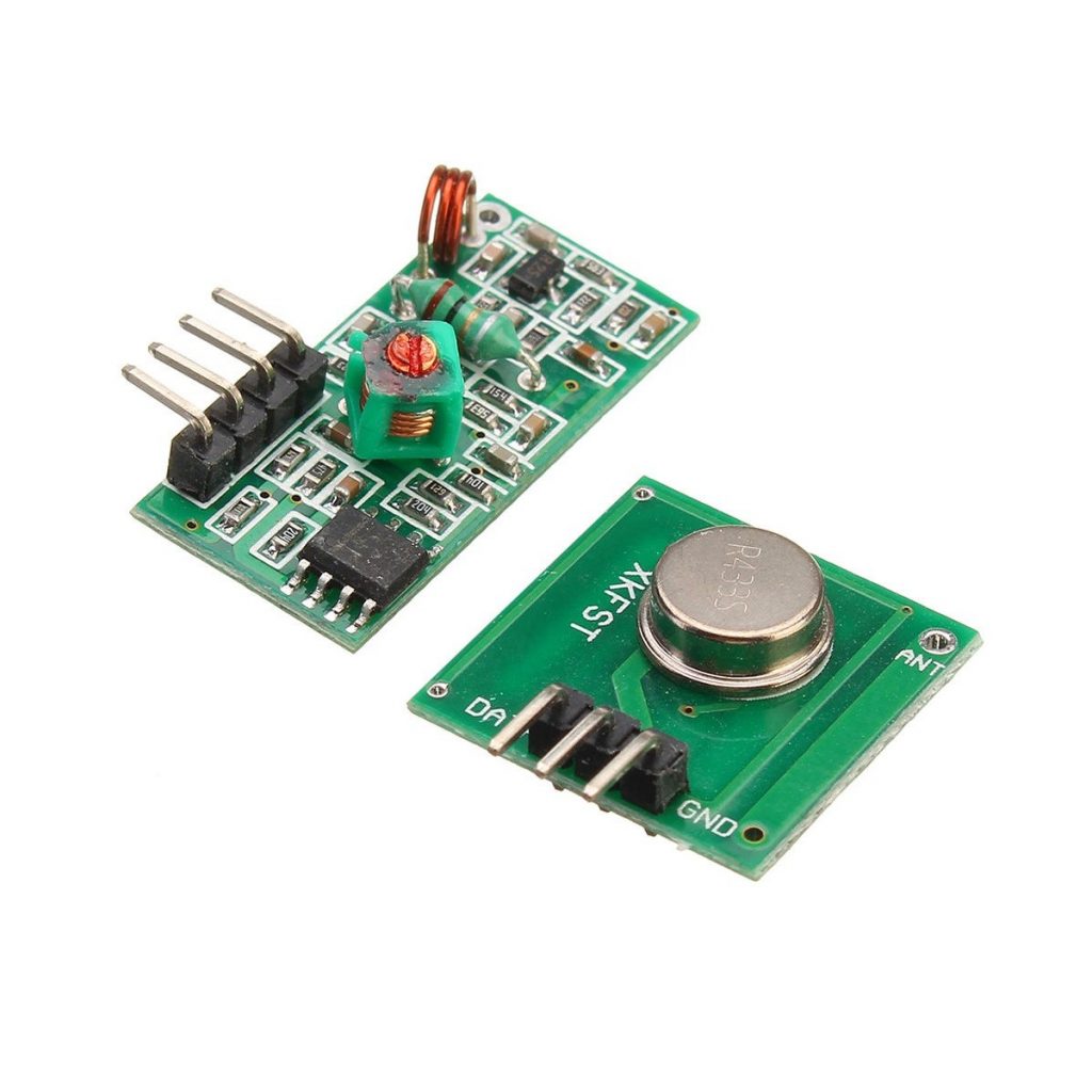 Picture of FS1000A 433MHz TX RX RF Radio Module FS1000A Transmitter Receiver 433MHz Module For Arduino FS1000A 433MHz RF Transmitter Receiver Module Adapters