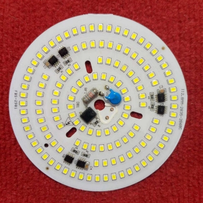 Picture of Waterproof Round WHITE 50W DIRECT AC 220V 50Watt LED Light Bulbs 112mm 96Pcs White SMD LED Light Board 220V SMD LED Light Plate SMD LED Light 50W With MOV