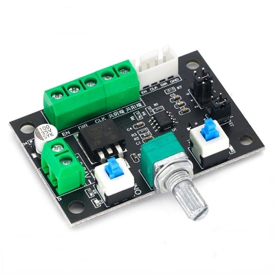 Picture of PWM Stepper Motor Driver Controller 12V-24V Stepper Motor Pulse PWM Signal Generate Module Adapters Motor Speed Controller Frequency Direction Control