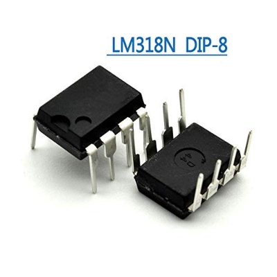 Picture of CHINA LM318 LM-318 318 Operational Amplifier Op-Amp IC OPAMP Integrated Circuit DIP-8 8 Pin Dual In Line Package Chip Electrical