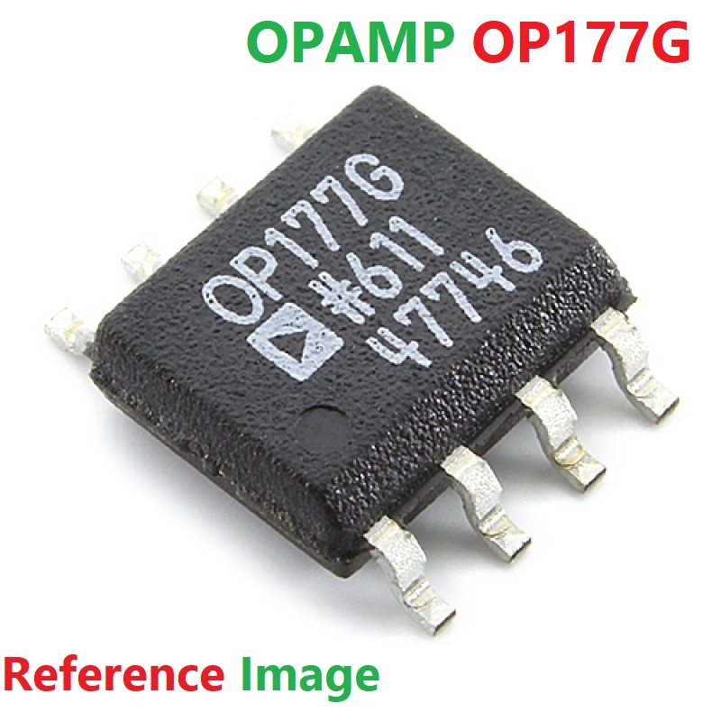 Picture of SMD OP177G IC Ultra Precision Operational Amplifier OPAMP OP177 OPAMP Integrated Circuit 8 Pin Leads SMD Chip